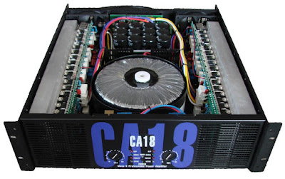 kerusakan pada Power amplifier CA20