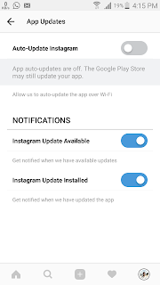 disable app auto update berhasil