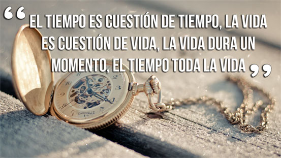 frases de tiempo