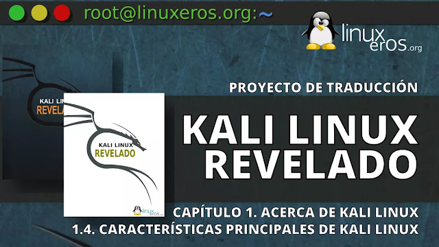 Kali Linux Revelado - 1.4. Características principales