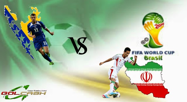  Prediksi Skor Bosnia vs Iran 25 Juni 2014