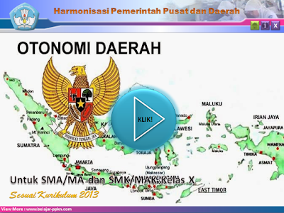 Harmonisasi Pemerintah Pusat dan Daerah