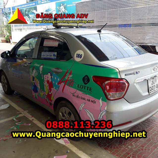 Quảng cáo taxi