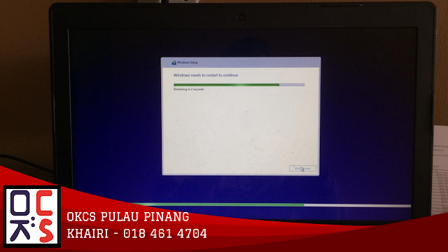 SOLVED : KEDAI REPAIR LAPTOP  OKCS PULAU PINANG | UPGRADE SSD 480GB LAPTOP LENOVO IDEA PAD 300