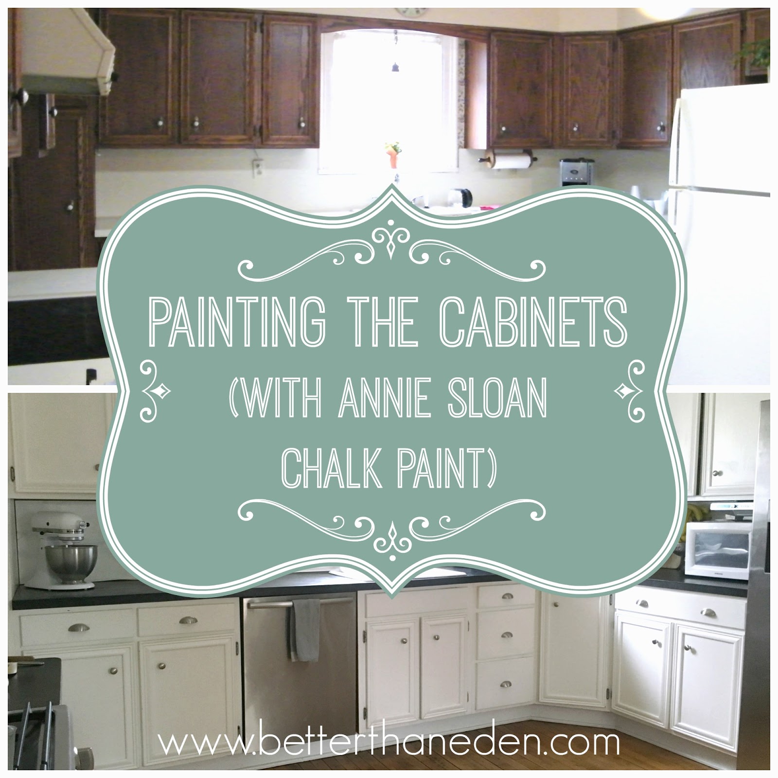 The Kitchen Project Painting The Cabinets And My Annie Sloan Chalk Paint Experience Mary Haseltine