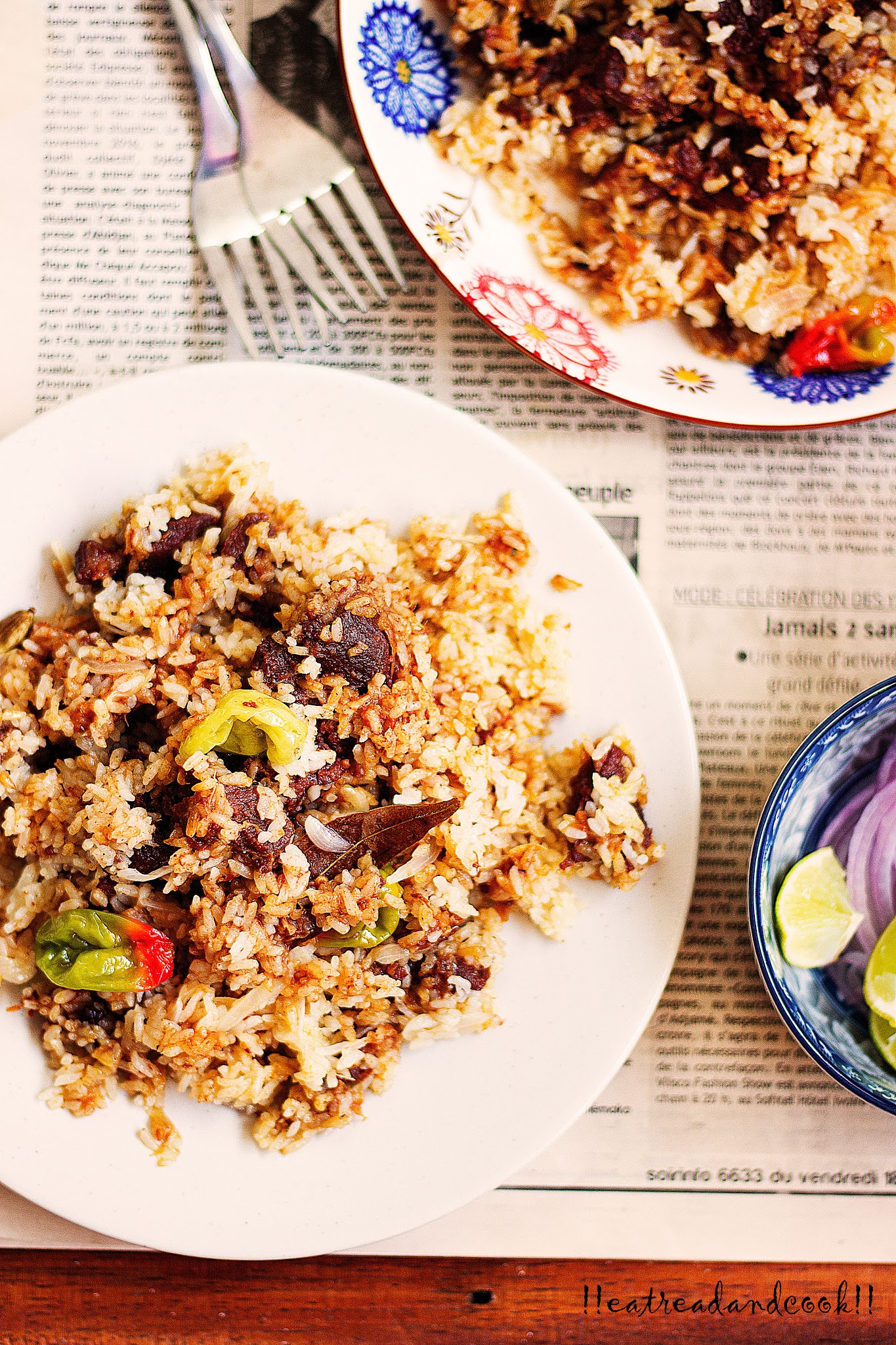 how to make Bangladeshi Mutton Tehari recipe and preparation