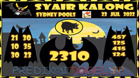 Prediksi Sydney Kalong Keramat Sabtu 23-Juli-2022