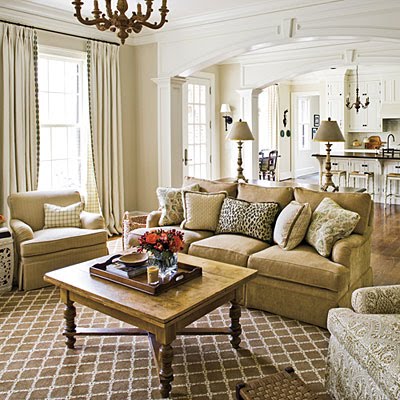 Family Room Furniture on American Furniture And House Design  Classic Family Room