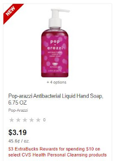 Pop-arazzi Antibacterial Liquid Hand Soap