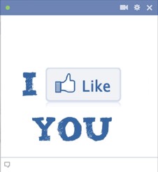 I like you facebook