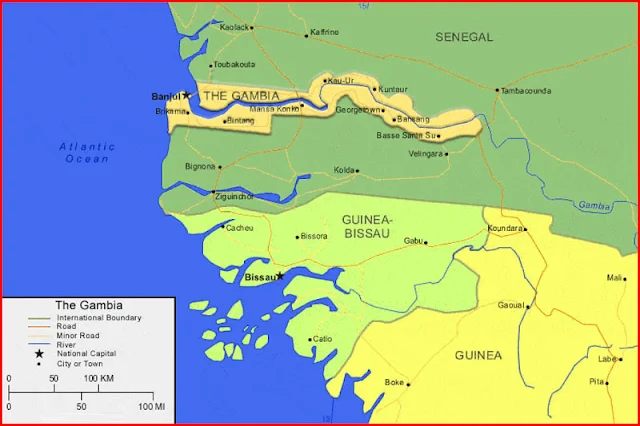 image: Map of Gambia