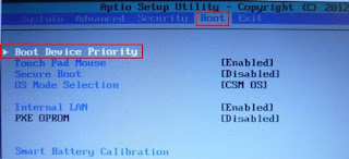 Boot Device Priority