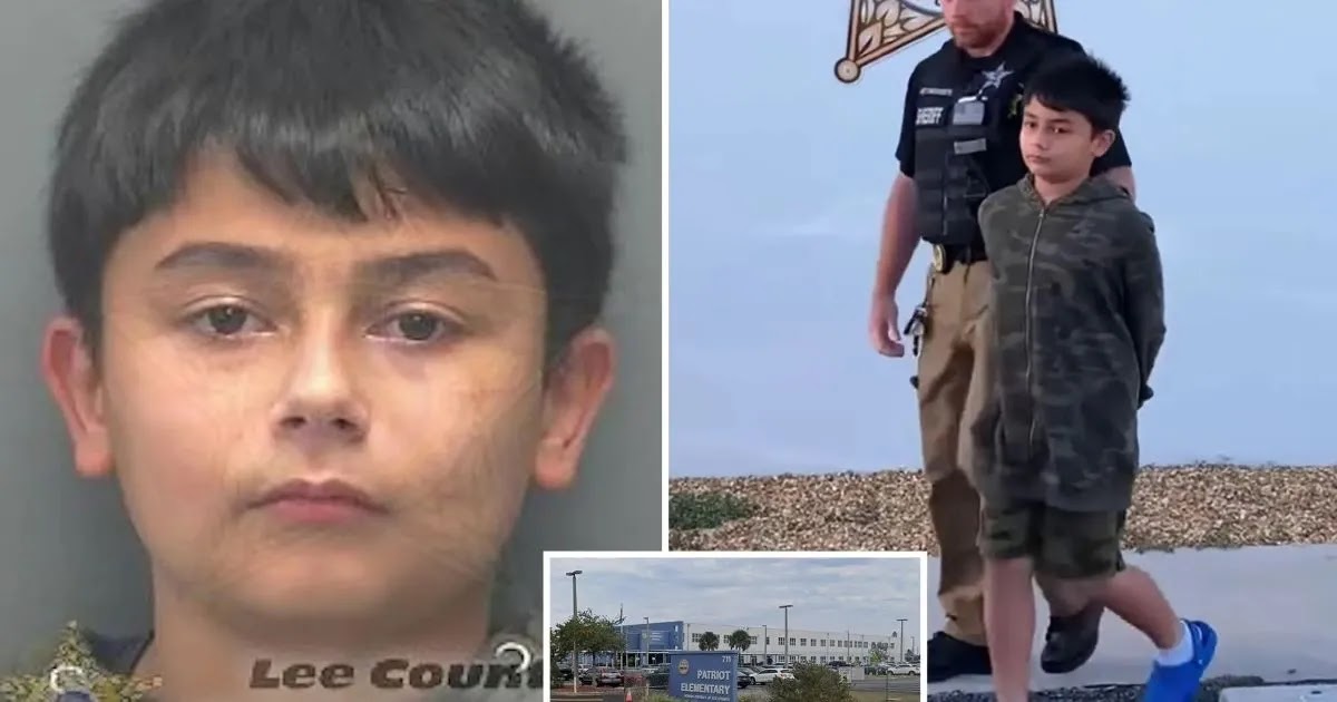 10-Year-Old Boy Is Jailed In The State of Florida After Allegedly Joking About School Shooting