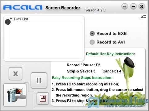 Acala Screen Recorder : un logiciel de capture d'écran vidéo gratuit