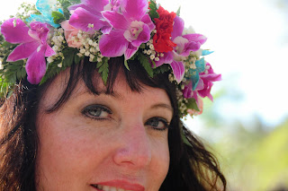 Sheri's haku head piece