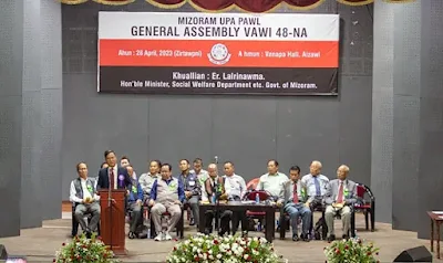 Mizoram Upa Pawl to Distribute Old Age Pension from October 2022-March 2023, Announces Social Welfare Minister Lalrinawma at 48th General Assembly