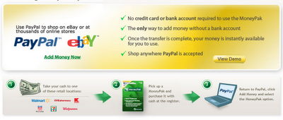 adding money to payPal
