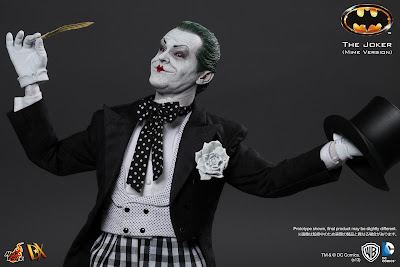 Hot Toys Batman 1989 1/6 Scale Joker 12" Figure (Mime Version)