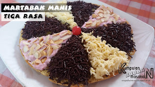  Resep Martabak Manis 3 Rasa