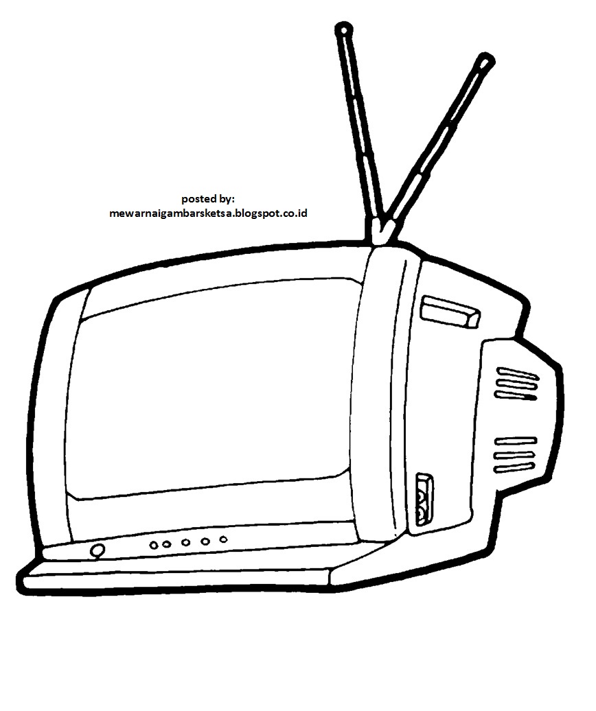 98 Mewarnai Gambar Radio Animasi Terbaru Cikimmcom