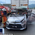 3 beradik maut, Perodua Axia hilang kawalan rempuh belakang lori di lorong kecemasan