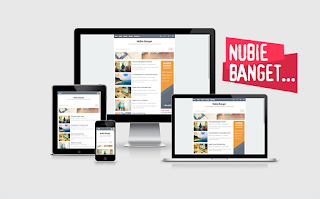 Nubie Banget Template Blogger Responsive Gratis Terbaru