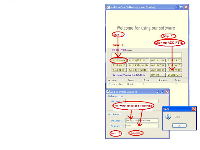 How you can add your protypers Account in Multi Captcha Software