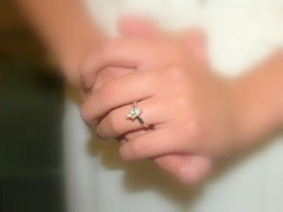 A perfect engagement ring