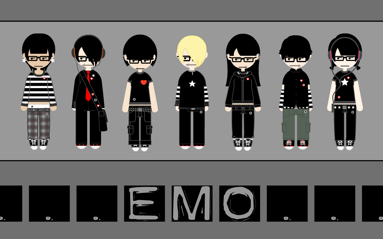 Emo Punk Background