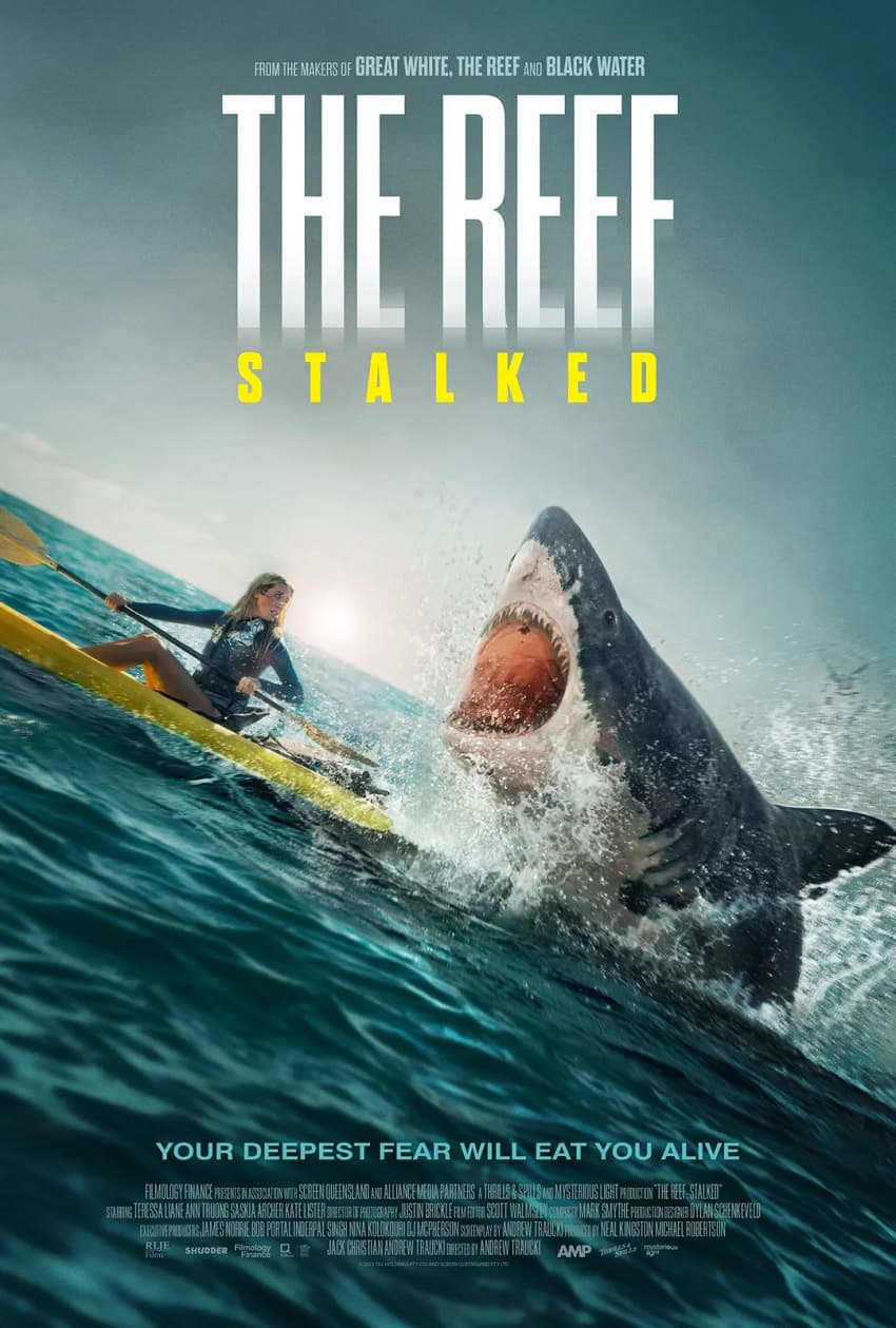 Финальный трейлер акулохоррора «Открытое море 2: Монстр глубины» - Постер