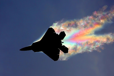 F-22 Raptor Arco Iris Rainbow