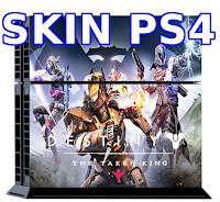 Skin para PS4 Destiny The Taken King 2015. Stock venta Lima Peru, sticker protector consola y mandos