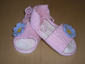 COMO HACER SANDALIAS A CROCHET PASO A PASO