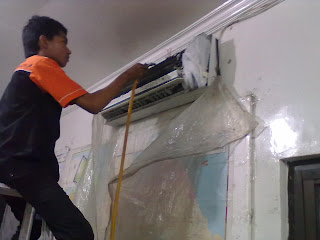 Cleaning ac Jl. Semangka