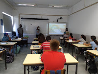 Apresentação do livro na turma