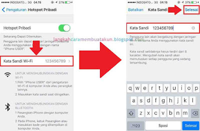 Cara Menghidupkan Hotspot di Iphone (semua tipe)