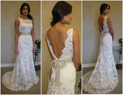 2013 Romantic Lace Wedding Dresses