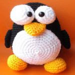 patron gratis pingüino amigurumi | free pattern amigurumi penguin 