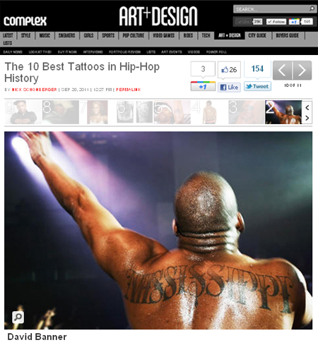 The 10 Best Tattoos in HipHop