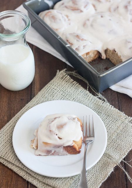 100% Whole Grain Cinnamon Rolls Recipe