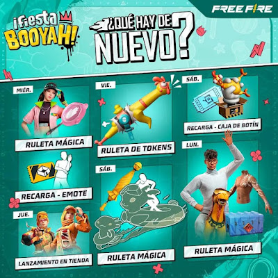 Free Fire Event Calendar for Today