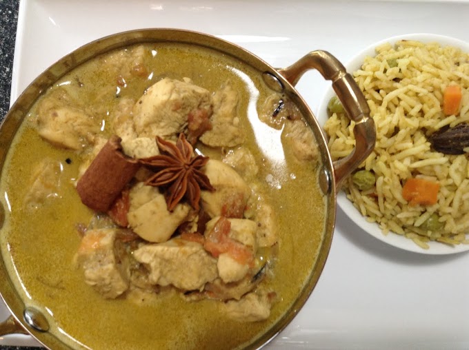 Indian Style Chicken Stew