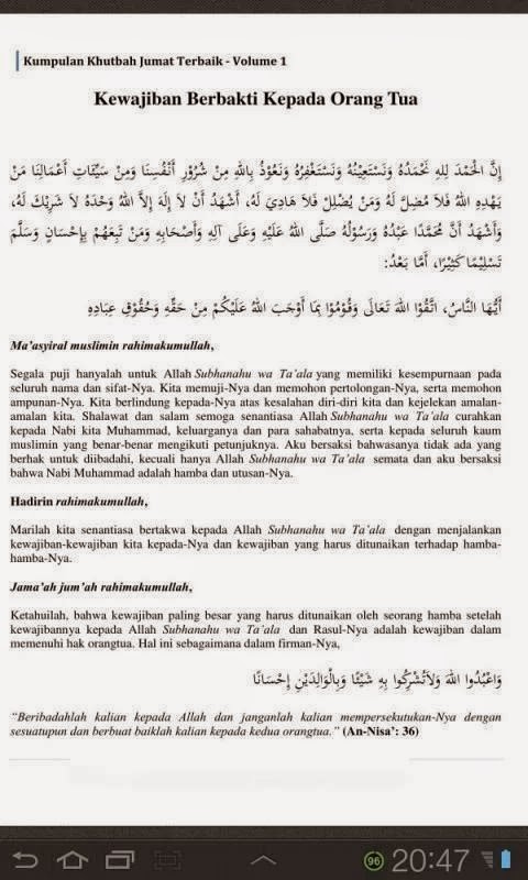 Aplikasi Kumpulan Khutbah Jumat Taringin  Khutbah Jumat