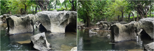 Sungai eksotis yang membelah Taman Prasejarah Leang  Leang  | © JelajahSuwanto