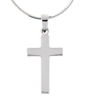 Silver Simple Cross