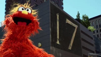 Sesame Street sponsors are the number 17 and the letter J. At the end of the Sesame Street Episode 4219. Murray announces the sponsors and the episode ends.