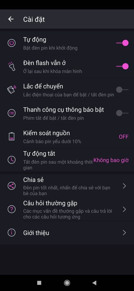 Tải Flashlight cho Android - Ứng dụng đèn PIN miễn phí f