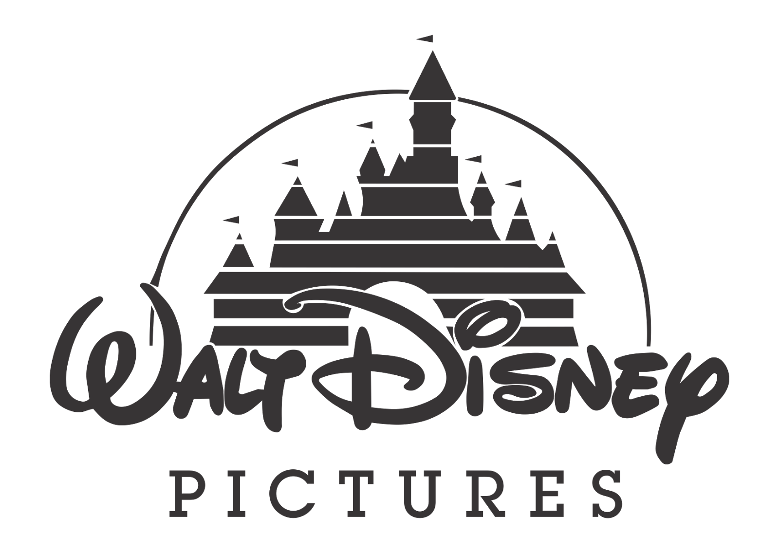 Walt Disney Pictures Logo Vector Film company~ Format 
