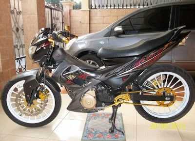 Modif Warna  Hitam Satria Fu  2020 Oto Trendz