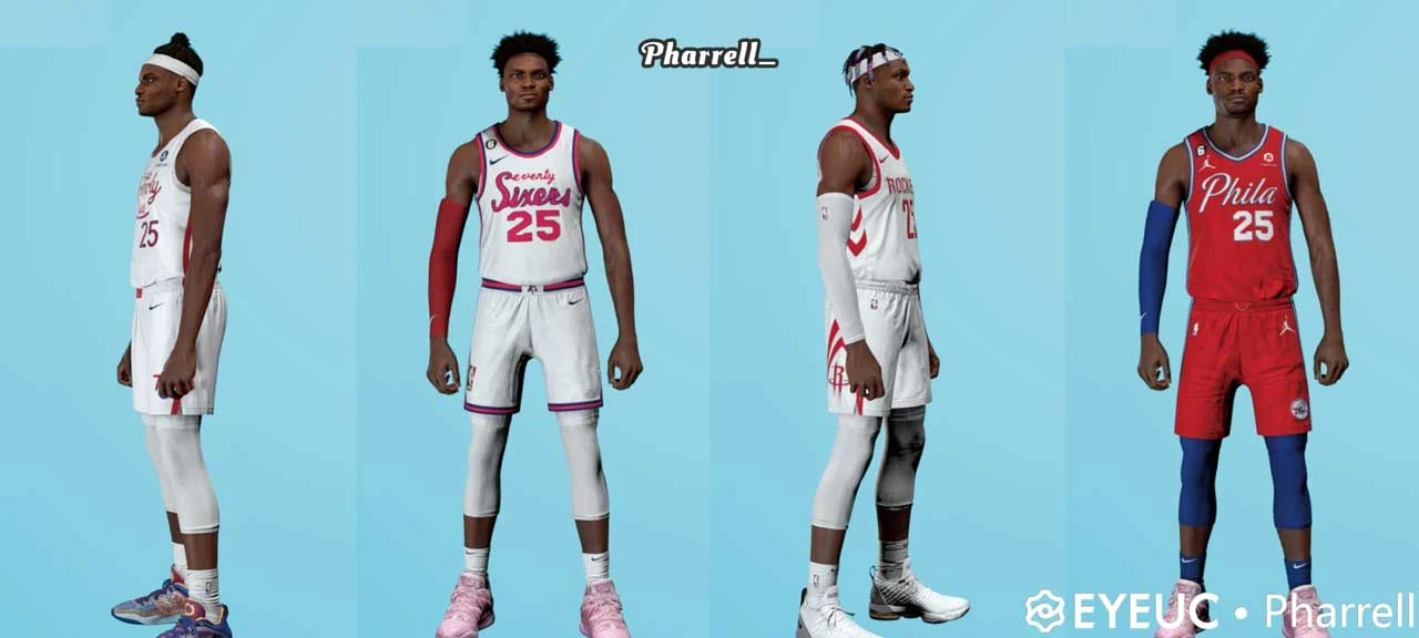 NBA 2K23 Danuel House Jr. Cyberface